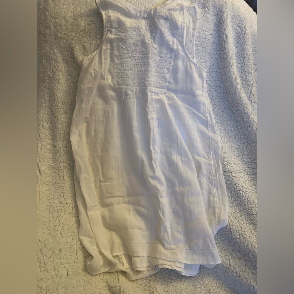 Old navy girls white dress.